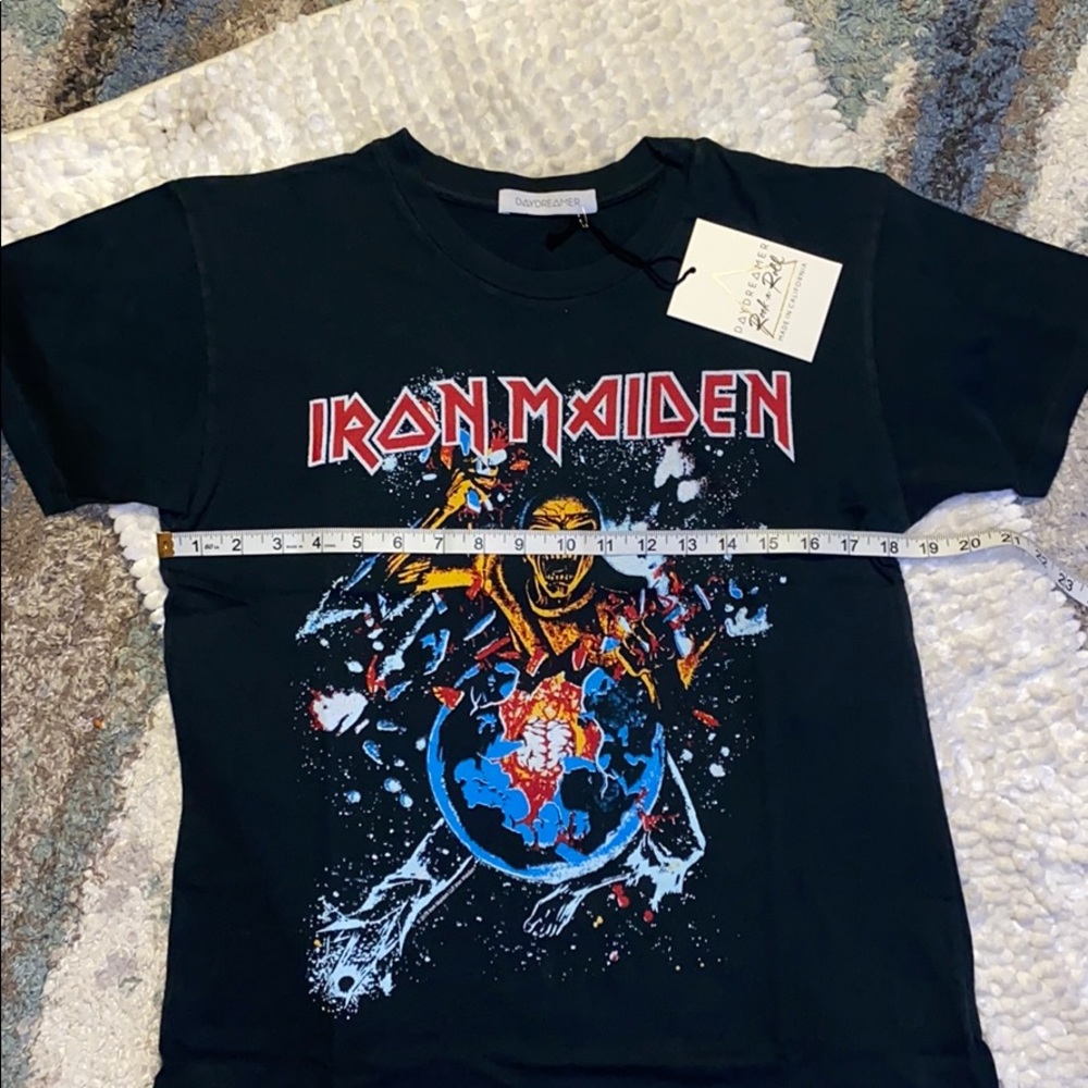 NWT Daydreamer Iron Maiden World Piece Tour Tee S - Picture 5 of 9